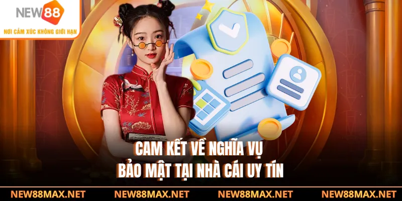 Cam kết về nghĩa vụ bảo mật tại nhà cái uy tín