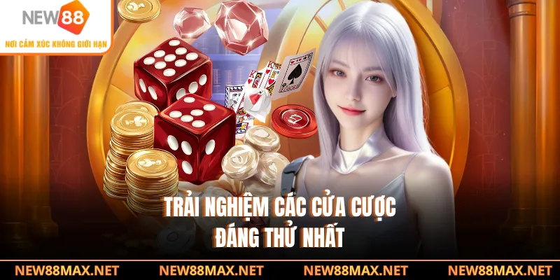 Trải nghiệm các cửa cược đáng thử nhất